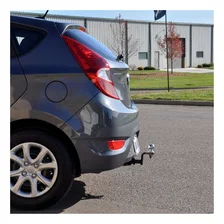 Rear Class 1 Trailer Hitch; 1-1/4in. Ball Mount; Select Hyundai Accent; Kia Rio image 4