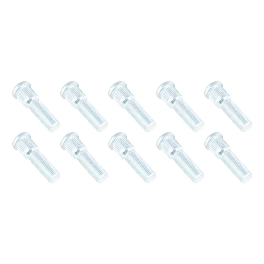 Axle Wheel Stud; 0.617in. Knurl; 1/2in.-20 Thread; 2in. Shoulder Length; 10 Pack