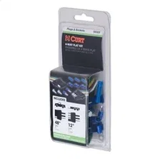 4-Way Flat Connector Plug/Socket with 12in./48in. Wires/Hardware (Packaged) image 2