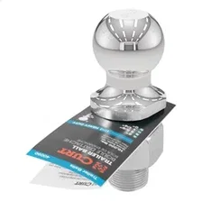 2in. Trailer Ball (1-1/4in. x 2-5/8in. Shank; 10;000 lbs.; Chrome) image 2