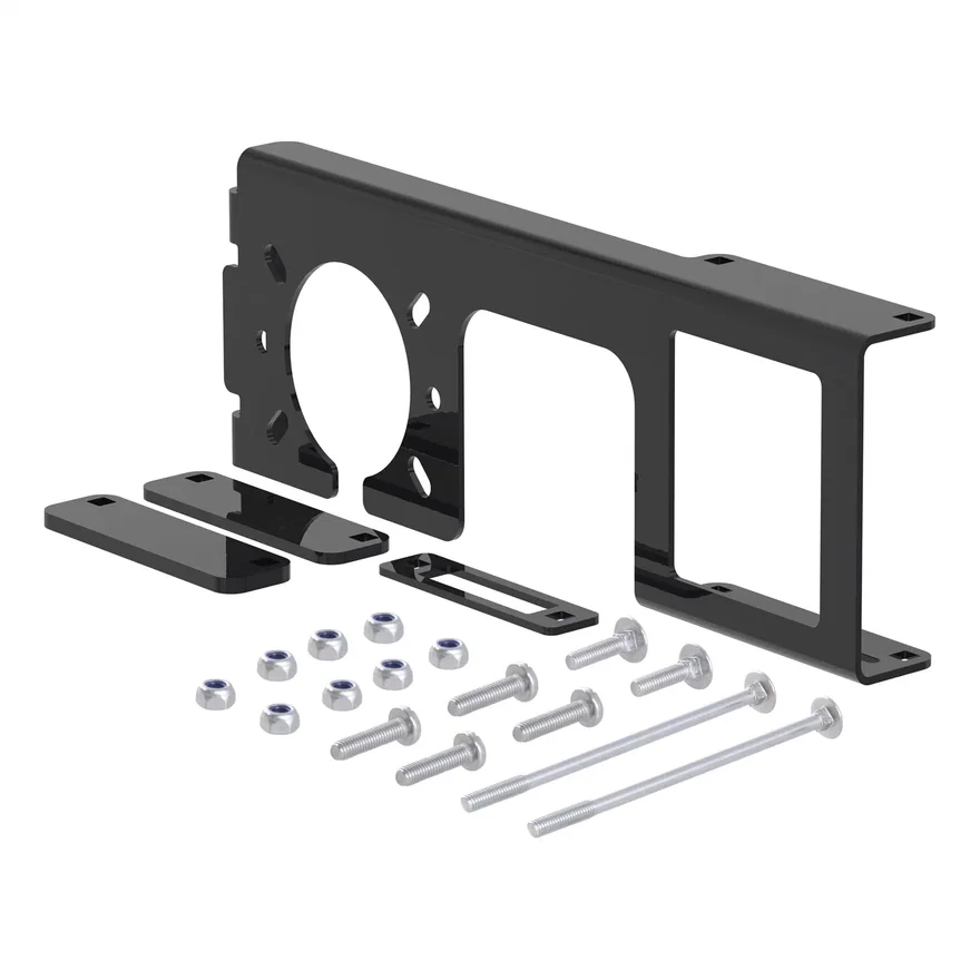 Easy-Mount Wiring Bracket for 4 or 5-Flat/6 or 7-Round (2in. Receiver)