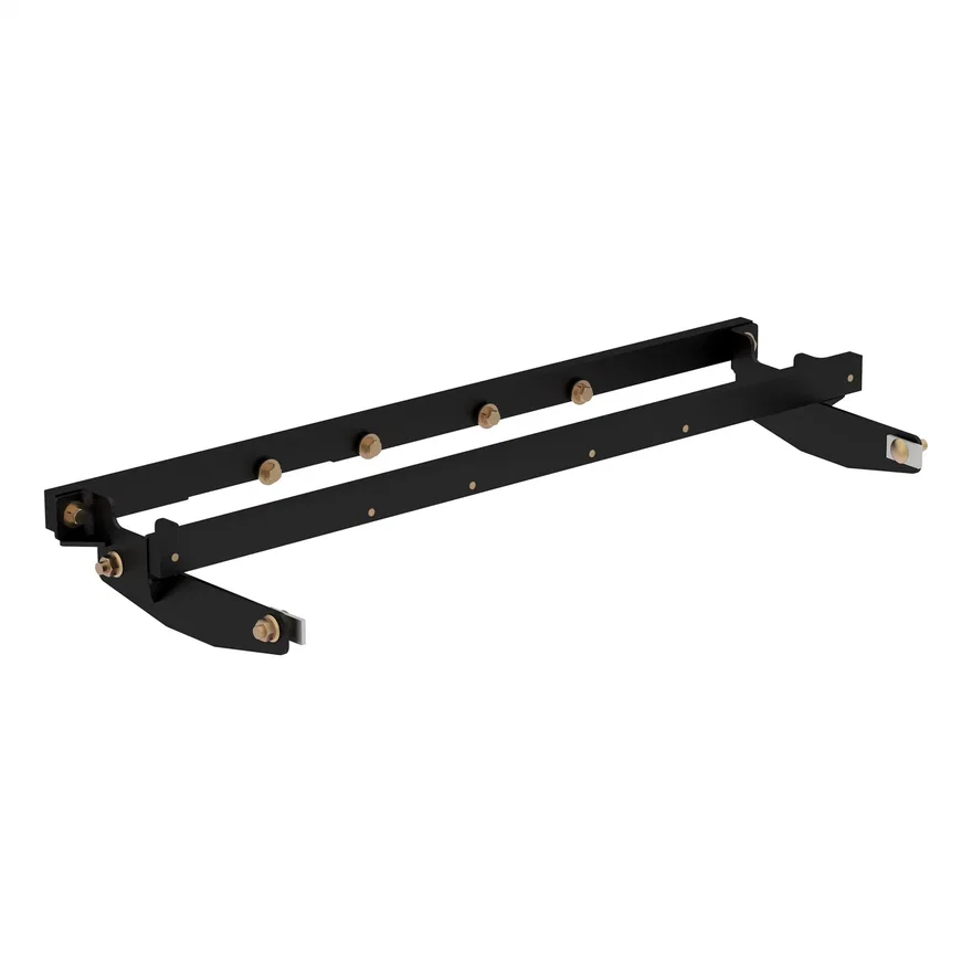 Double Lock Gooseneck Installation Brackets; Select Silverado; Sierra 2500; 3500