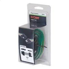 4-Way Flat Connector Plug/Socket with 72in. Wires (Packaged) image 3