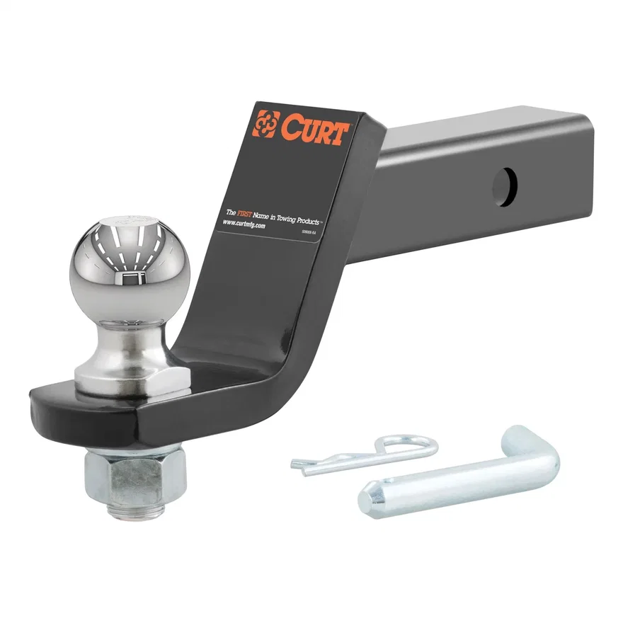 Loaded Ball Mount with 2in. Ball (2in. Shank; 7;500 lbs.; 4in. Drop)