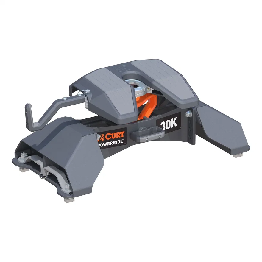 PowerRide 30K 5th Wheel Hitch; Select Ford F-250; F-350; F-450; 8ft. Bed