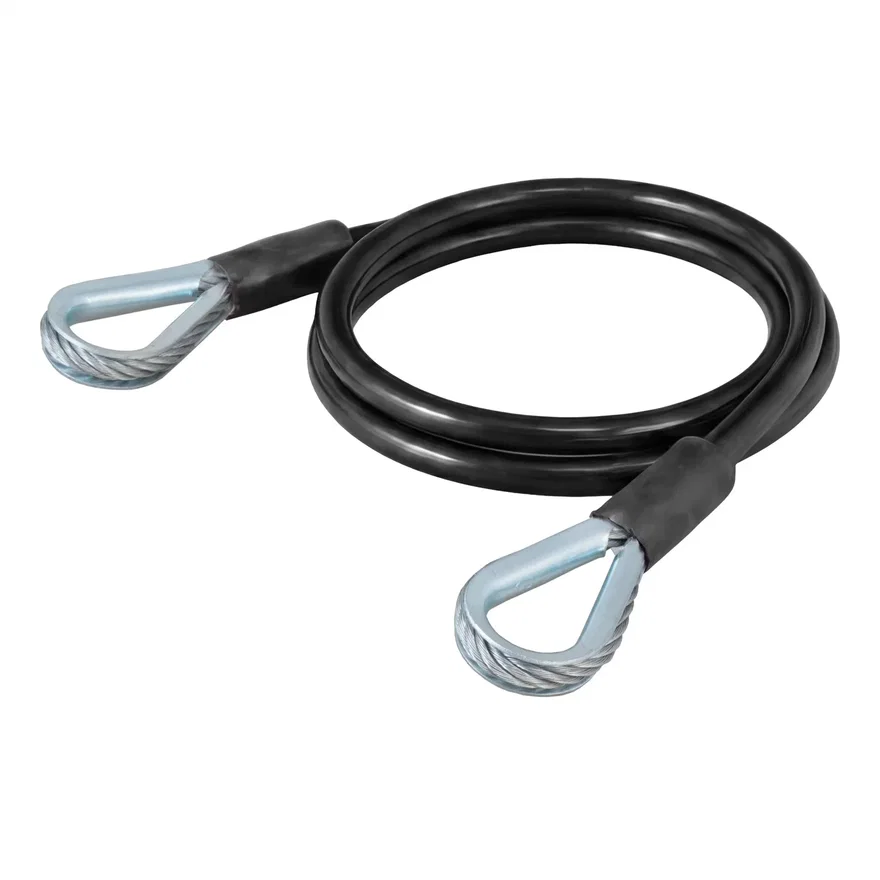 Replacement 36in. x 3/8in. Diameter Tow Bar Base Plate Safety Cable (7;500 lbs)