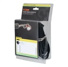 Custom Wiring Connector; 4-Way Flat Output; Select Toyota Tundra image 3