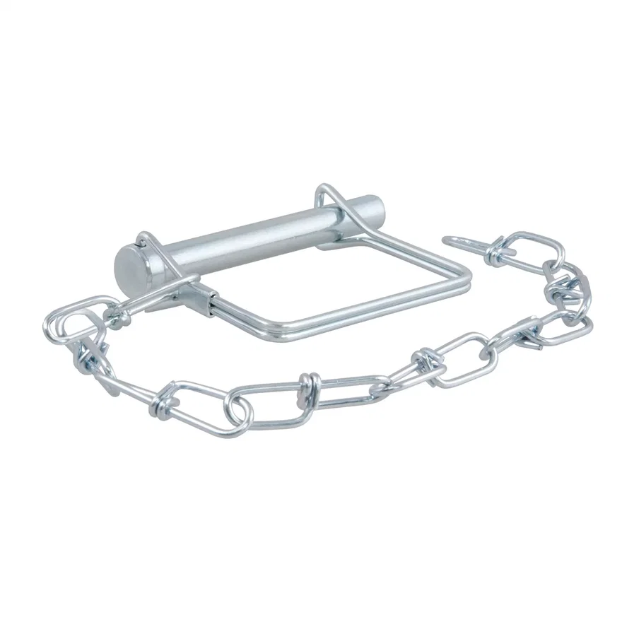 3/8in. Safety Pin with 12in. Chain (2-3/4in. Pin Length)