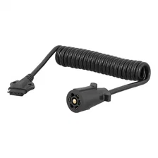 8ft. Electrical Adapter Harness (7-Way RV Blade Vehicle to 5-Way Flat Trailer) image 1