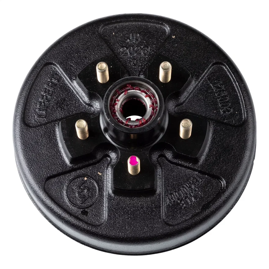 10in. RV Brake Drum Hub for 3;500-lb Axle-5 on 4.5in.; 1/2in. Stud (Fully Assemb