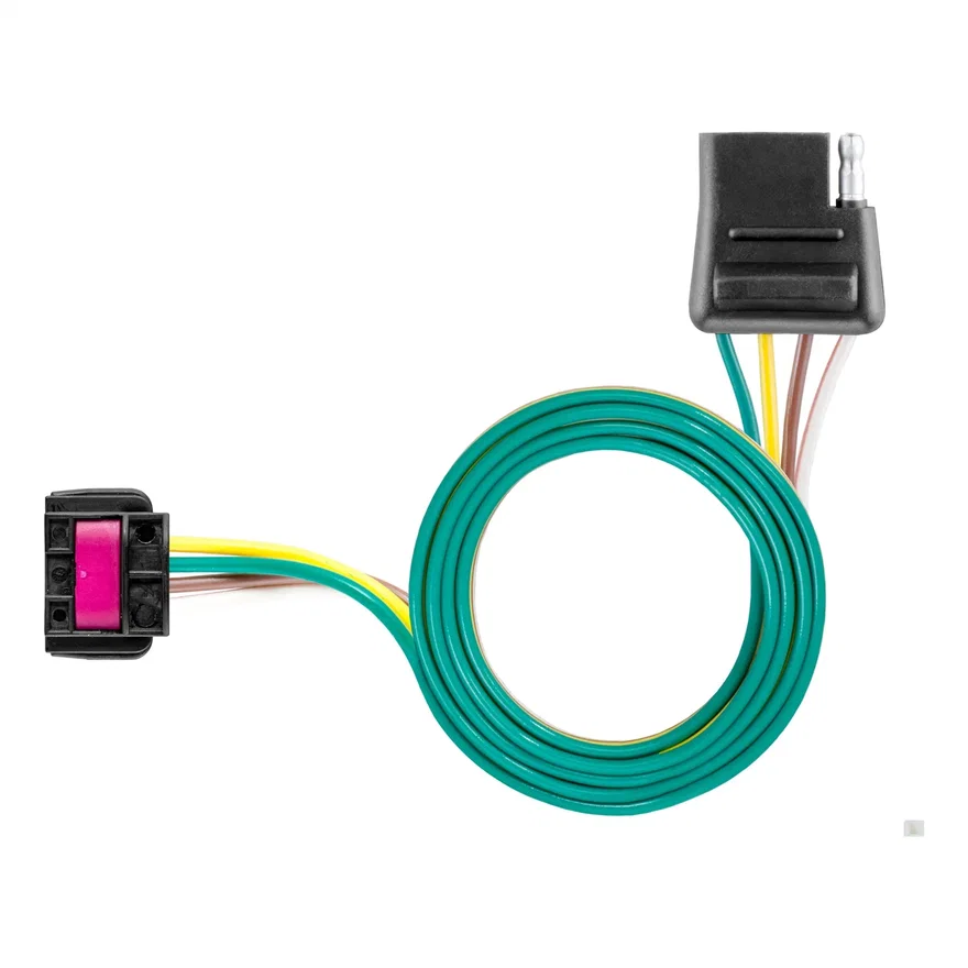 Custom Wiring Harness; 4-Way Flat Output; Select Encore GX; Trailblazer