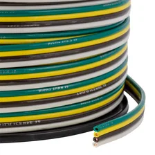 Automotive Primary Wire; 4-Bond White; Brown; Yellow; Green 250ft. Spool image 3