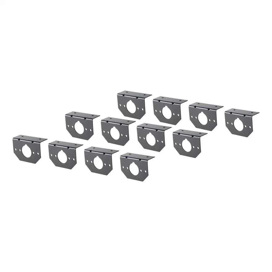 Connector Mounting Brackets for 4-Way/6-Way Round (12-Pack)