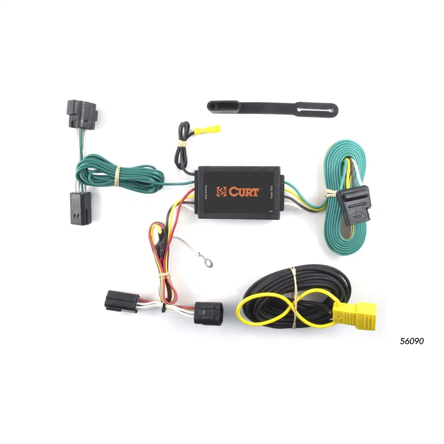 Custom Wiring Harness; 4-Way Flat Output; Select Ford Transit Connect