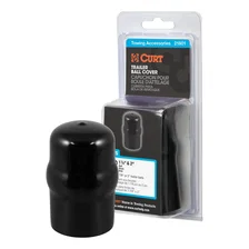 Trailer Ball Cover (Fits 1-7/8in. or 2in. Balls; Black Rubber; Packaged) image 1