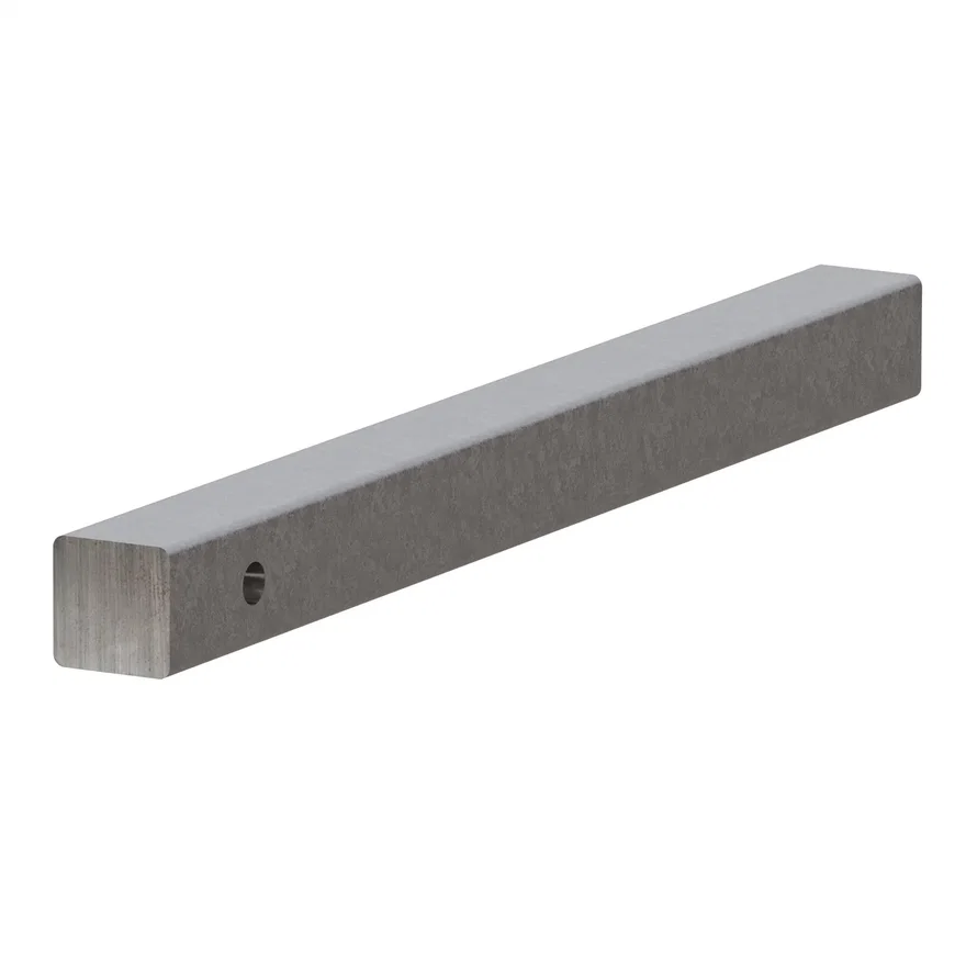 2in. x 24in. Raw Steel Hitch Bar