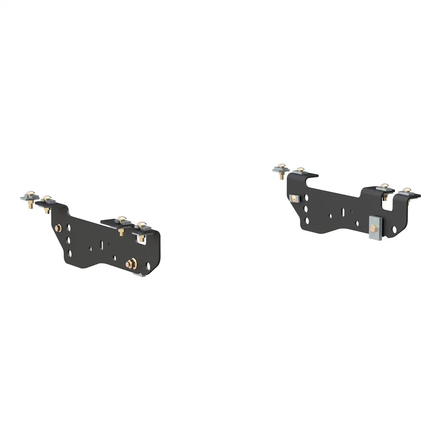 Custom 5th Wheel Brackets; Select Ford F-250; F-350; F-450 Super Duty