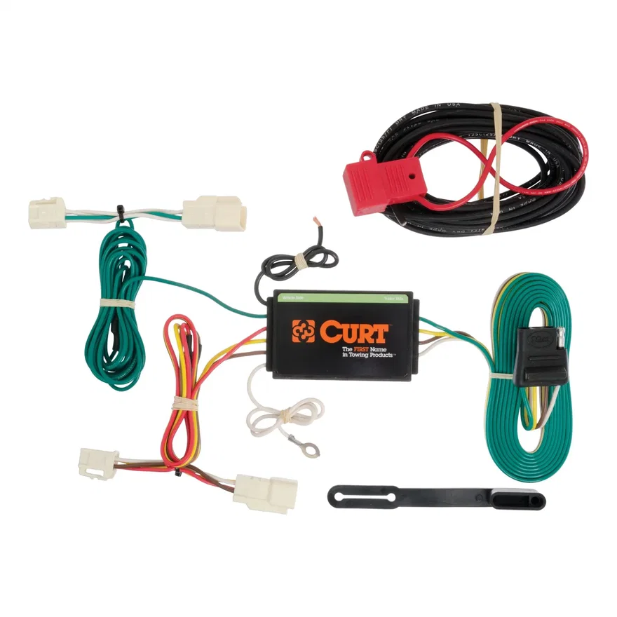 Custom Wiring Harness; 4-Way Flat Output; Select Mitsubishi Outlander