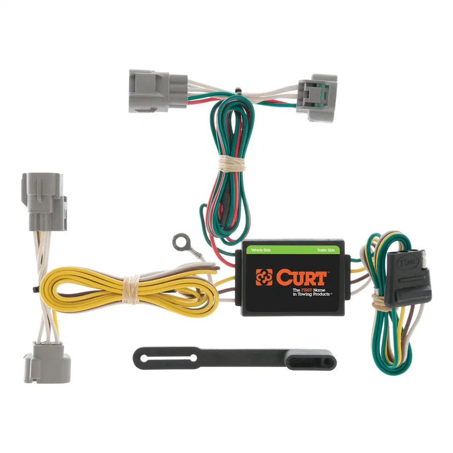 Custom Wiring Harness; 4-Way Flat Output; Select Toyota Tacoma; T100; Hilux