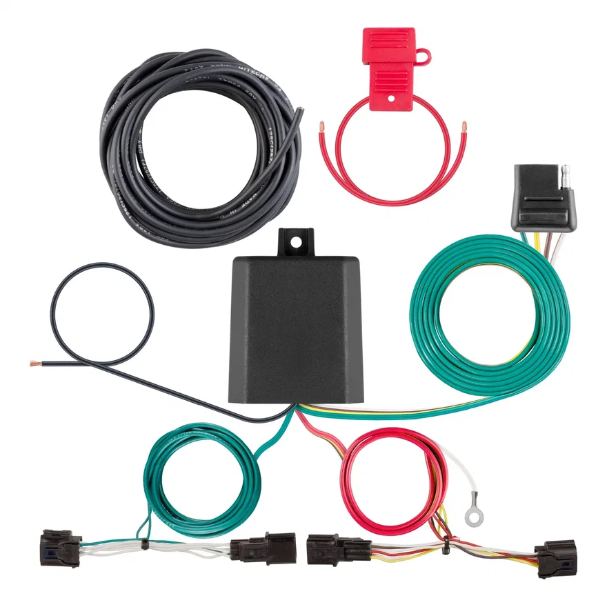 Custom Wiring Harness; 4-Way Flat Output; Select Hyundai Palisade