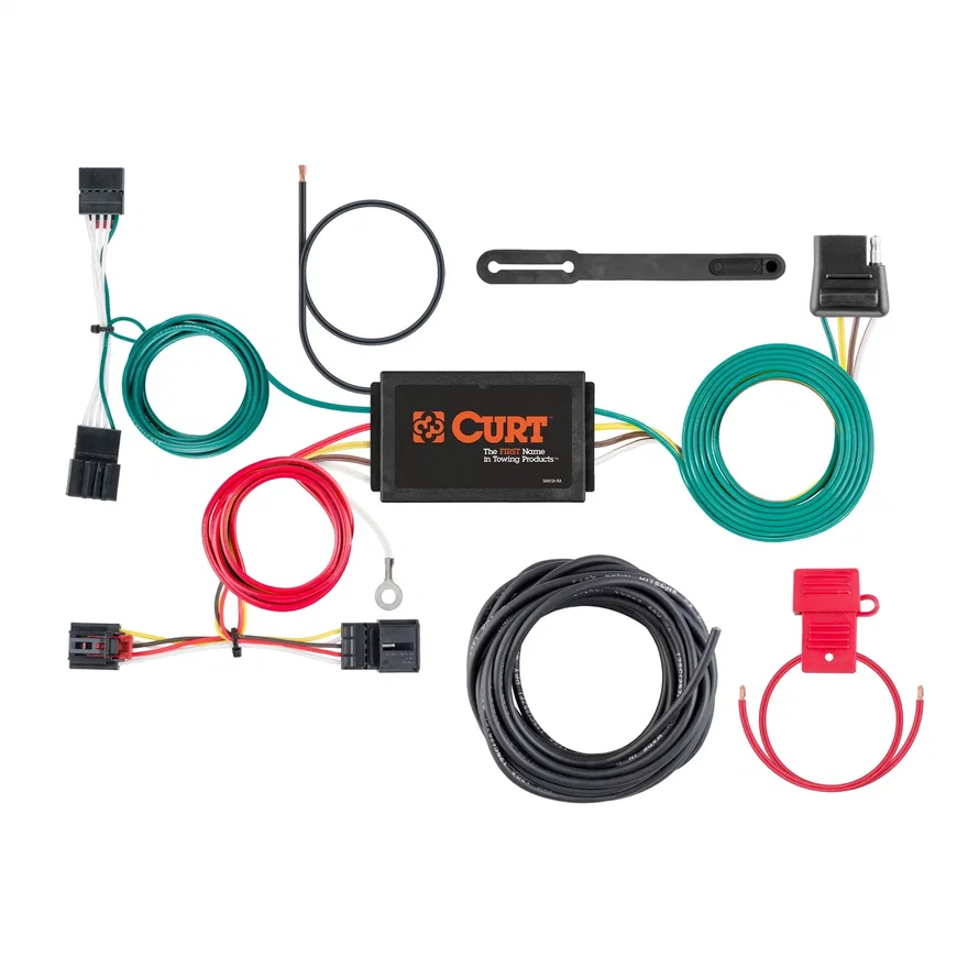Custom Wiring Harness; 4-Way Flat Output; Select Volkswagen Beetle