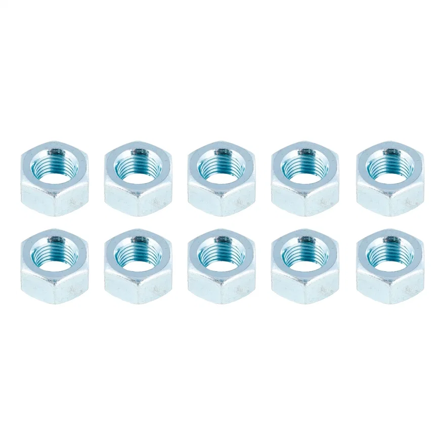 Trailer Brake Hex Mounting Nut; 7/16in.-20 Thread Size; 10 Pack