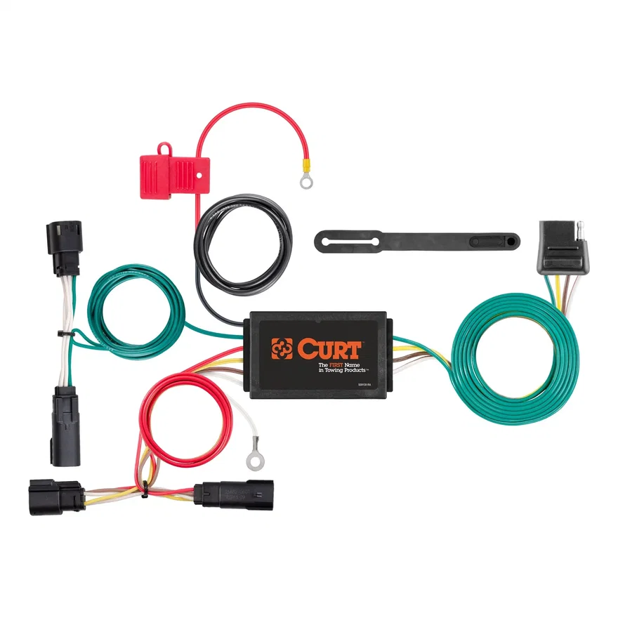 Custom Wiring Harness; 4-Way Flat Output; Select Chevrolet Volt