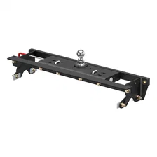 Double Lock Gooseneck Hitch Kit with Brackets; Select Ford F-150 image 1