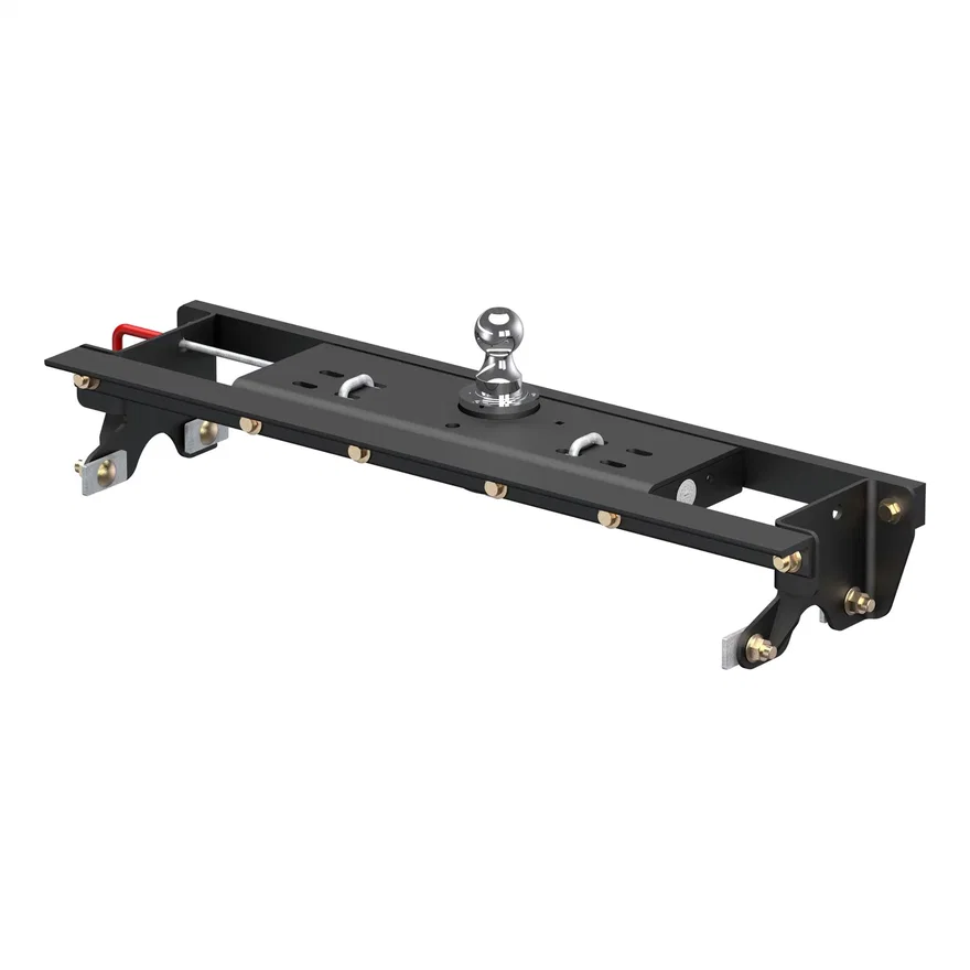 Double Lock Gooseneck Hitch Kit with Brackets; Select Ford F-150