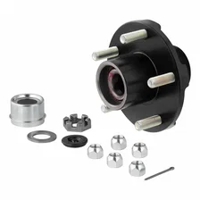 Idler Hub Complete Kit with Installed Bearings; 2;200-lb. Axles image 2