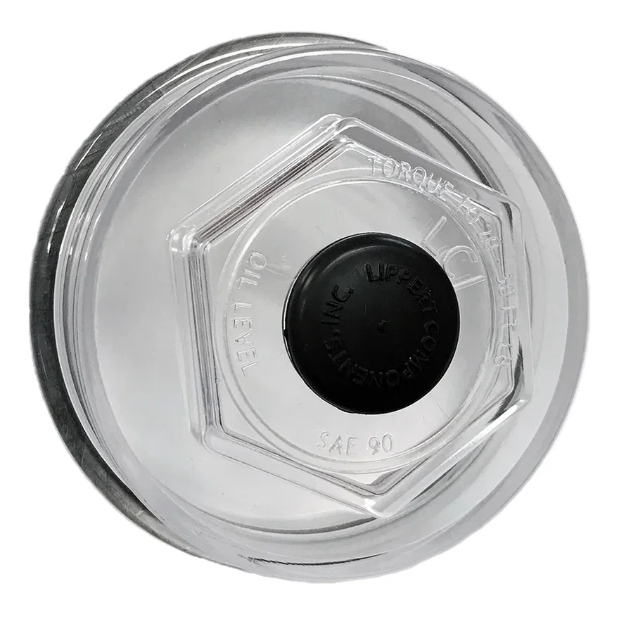 Trailer Axle Oil and Dust Cap-10;000 to 16;000 lbs. Clear