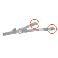 Rambler Heavy-Duty 3-Lug Shackle Ends; 2 Pack image 2