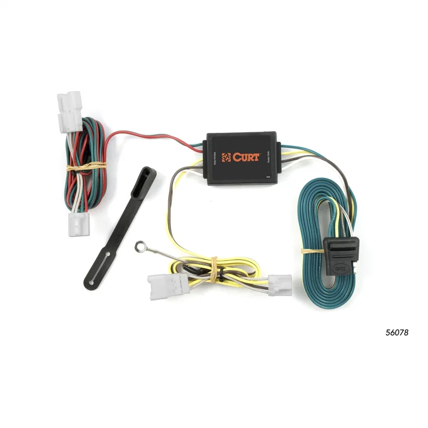 Custom Wiring Harness; 4-Way Flat Output; Select Hyundai Santa Fe; Kia Forte