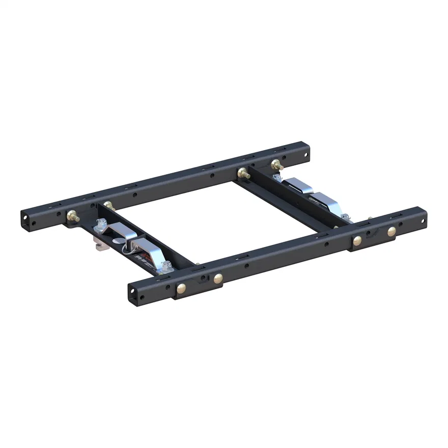 Puck System 5th Wheel Adapter with Rails; Select Chevy; Ford; GMC; 25K