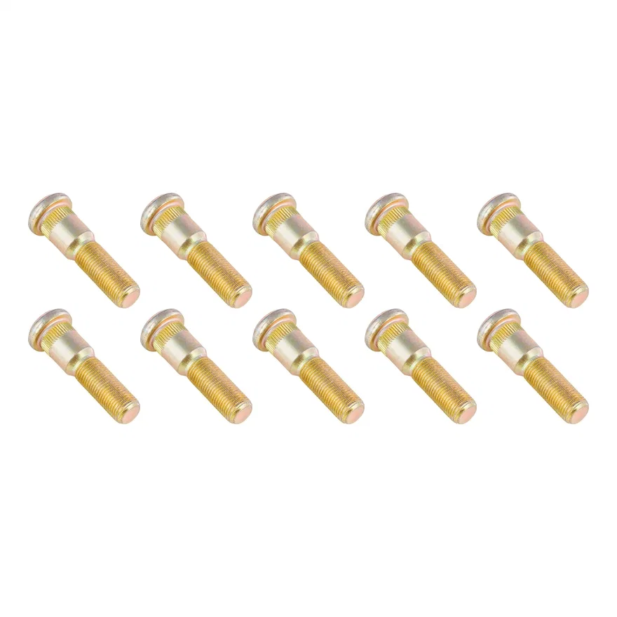 Axle Wheel Stud; 0.689in. Knurl; 9/16in.-18 Thread; 2-5/16in. Shoulder Length; 1