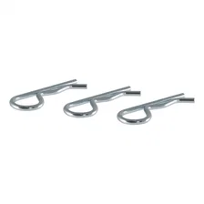 Hitch Clips (Fits 1/2in. or 5/8in. Pin; Zinc; 3-Pack) image 1