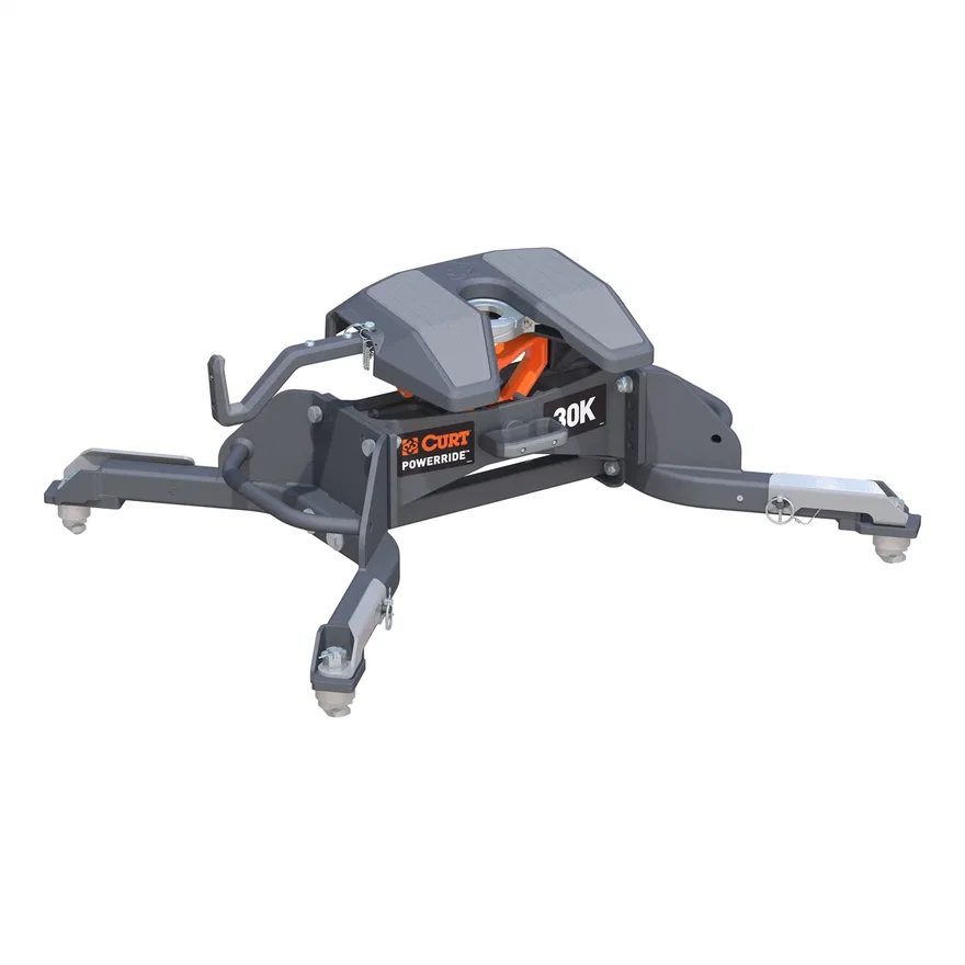 PowerRide 30K 5th Wheel Hitch; Select Ram 2500; 3500; 8ft. Bed