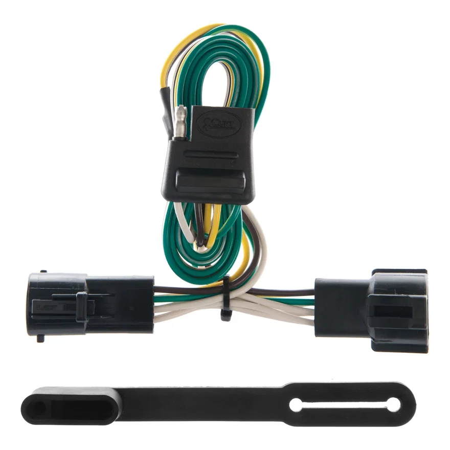 Custom Wiring Harness; 4-Way Flat Output; Select Ford Ranger