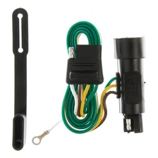 Custom Wiring Harness; 4-Way Flat Output; Select Ford F-150; F-250; F-350 image 1