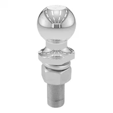2in. Trailer Ball (1in. x 3in. Shank; 6;000 lbs.; Chrome; Packaged) image 2