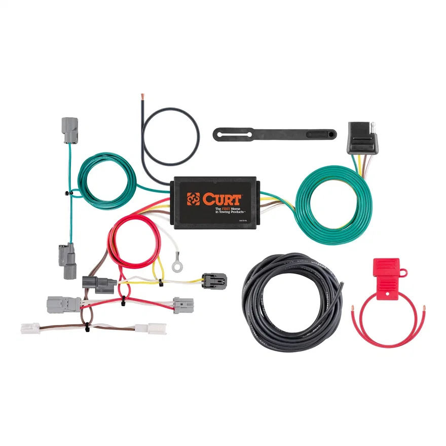 Custom Wiring Harness; 4-Way Flat Output; Select Honda Accord Coupe