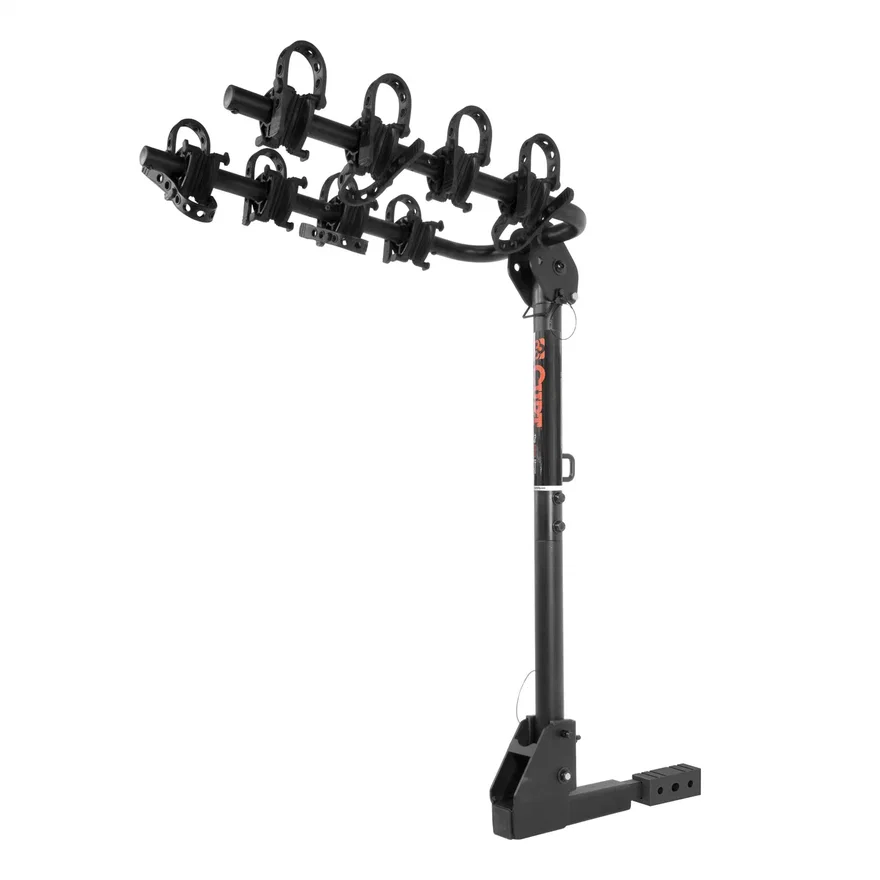 Extendable Hitch-Mounted Bike Rack (2 or 4 Bikes; 1-1/4in. or 2in. Shank)