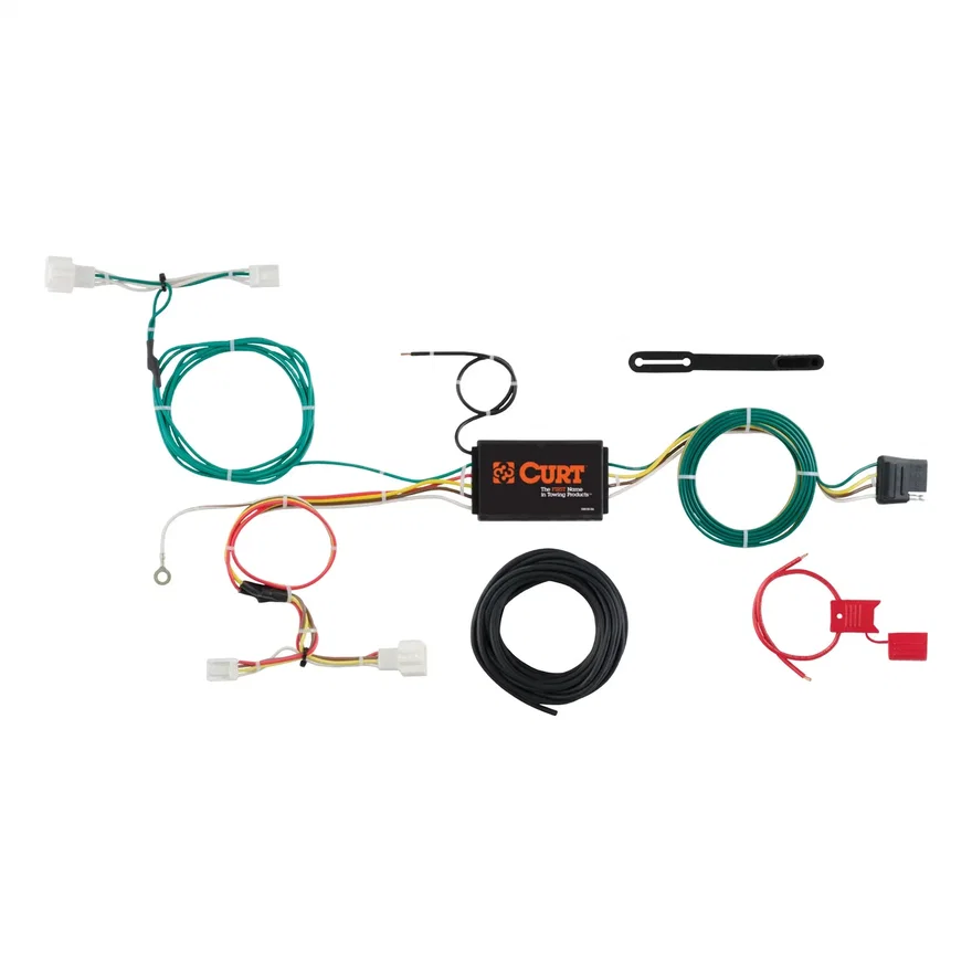 Custom Wiring Harness; 4-Way Flat Output; Select Honda HRV