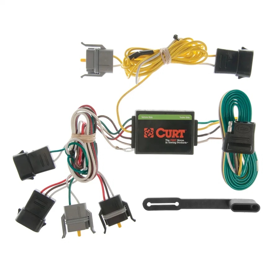 Custom Wiring Harness; 4-Way Flat Output; Select Ford Windstar