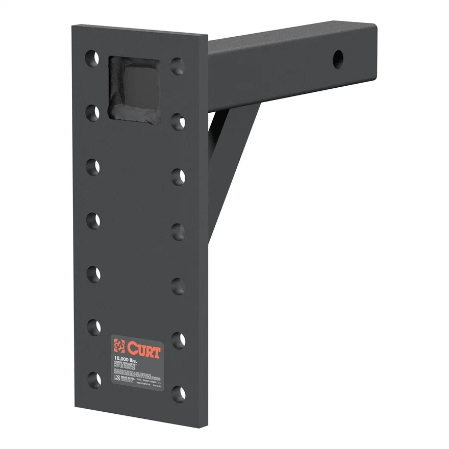 Adjustable Pintle Mount (2in. Shank; 10;000 lbs.; 13in. High; 10in. Long)