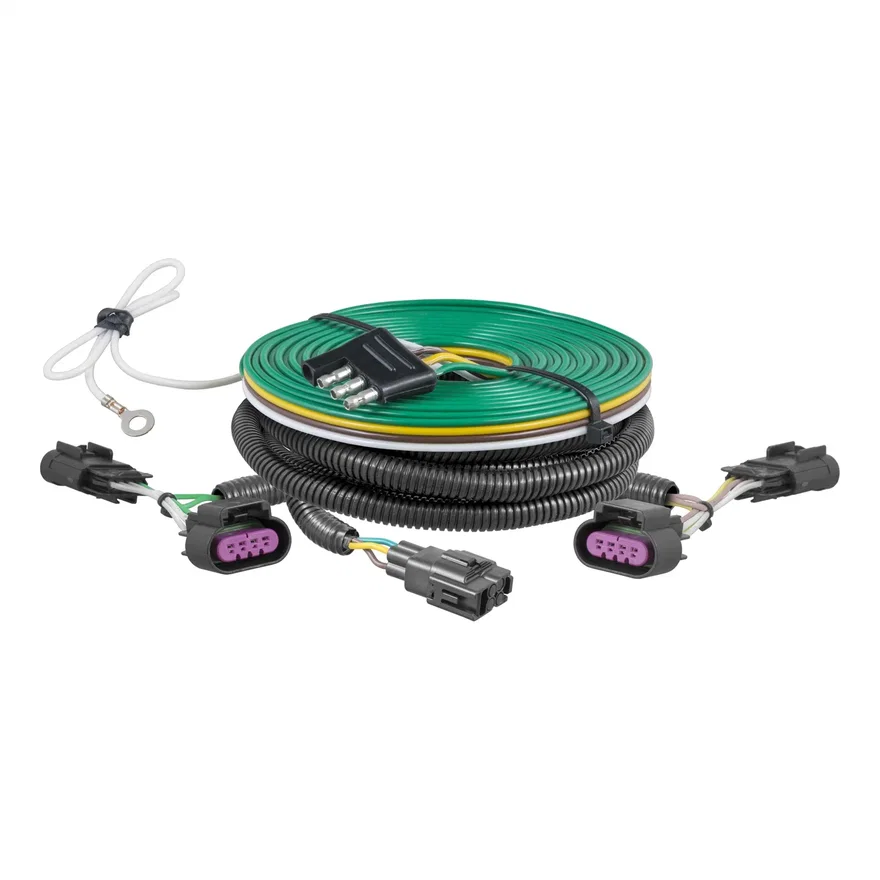 Custom Towed-Vehicle RV Wiring Harness; Select Chevrolet Equinox; GMC Terrain