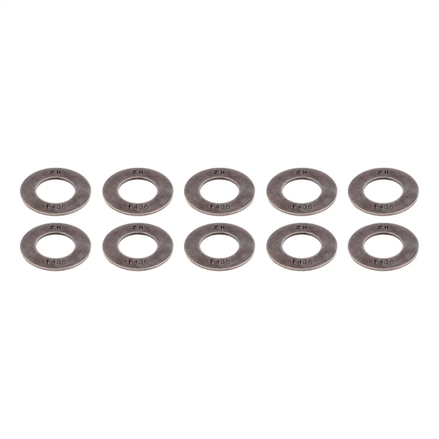 Spindle Washer; 10;000-lb. Axles; 1-1/2in. ID; 3in. OD; Round;10 Pack