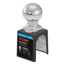2in. Trailer Ball (3/4in. x 3in. Shank; 3;500 lbs.; Chrome; Packaged) image 1