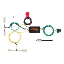 Custom Wiring Harness; 4-Way Flat Output; Select Toyota Prius C image 1