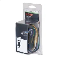 5-Way Flat Connector Plug with 48in. Wires (Trailer Side; Packaged) image 3